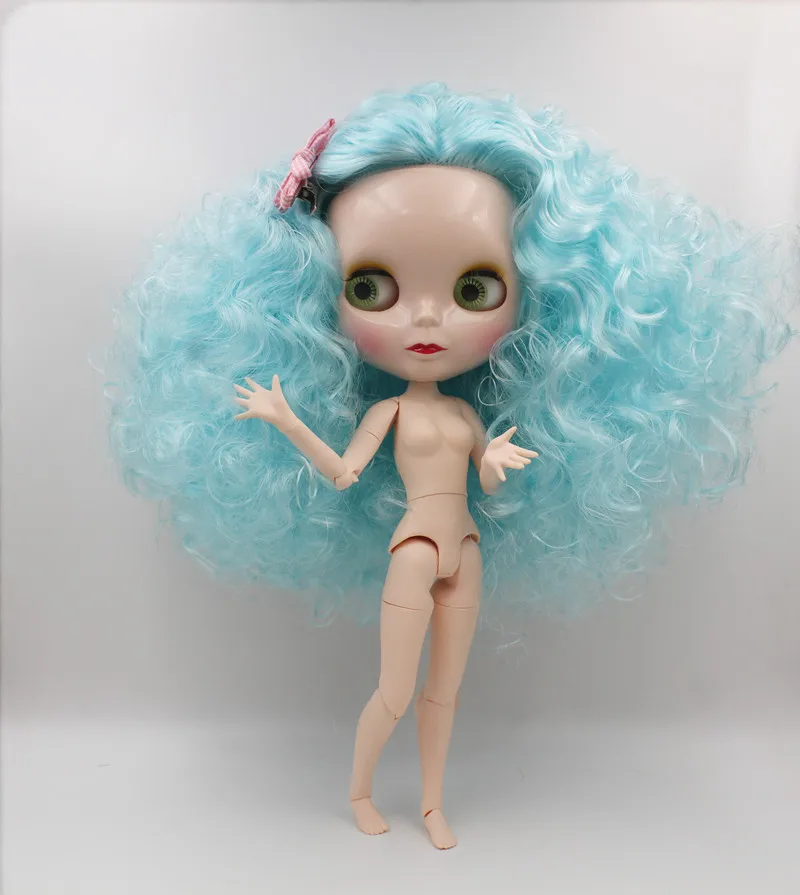 Кукла Blygirl кукла Blyth локоны Lake blue burst обнаженные куклы тело 1/6 19 суставов можно