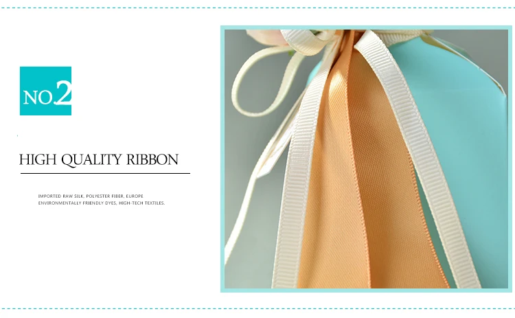20 штук Tiffany DIY Свадебные украшения конфет Подарочная форма коробка для конфет с искусственным цветком лента зеленый лист Шоколад Papeer сумки