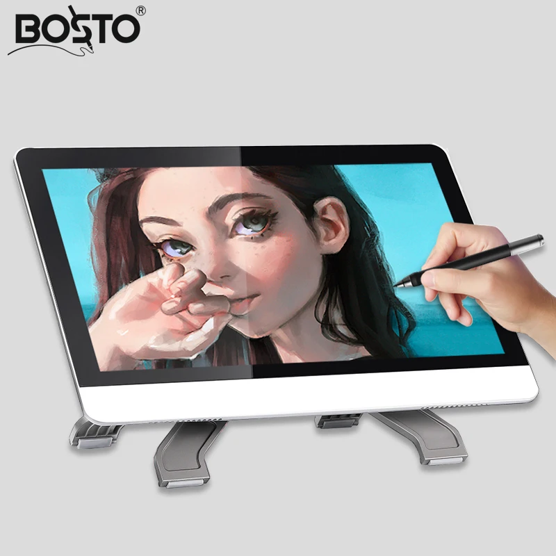 BOSTO X1 все в одном искусства ручная роспись Графика планшет монитор Рисовать
