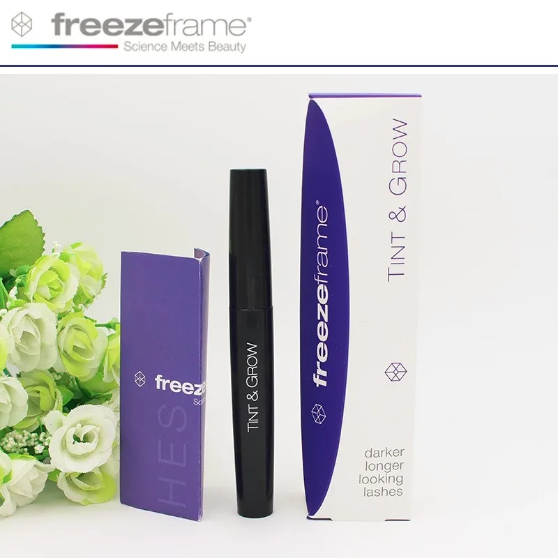 Freezeframe Tint& Grow Enhancers длится дольше, темнее, гуще, ресницы, естественное лечение роста ресниц, увеличение ресниц, макияж