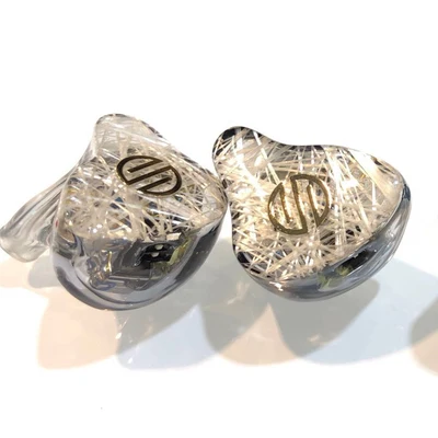 Transparent white Новейший BGVP ArtMagic V12 Настройка 12BA HiFi монитор наушники IEM вкладыши сбалансированные арматурные драйверы наушники с 6N OCC кабелем - Цвет: Transparent white