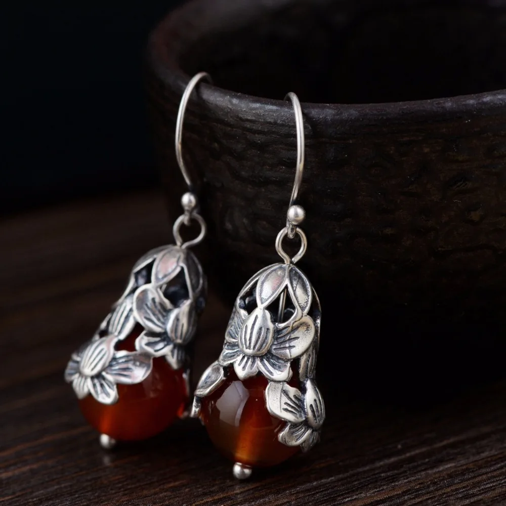 

BESTLYBUY Sterling Silver Jewelry S925 Silver Long Tassel Earrings Wedding Party Gifts Woman
