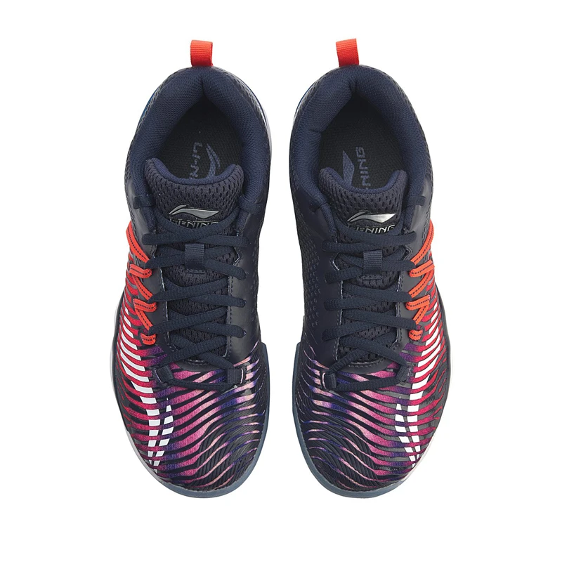 Женская тренировочная обувь для бадминтона Li-Ning нескользящая спортивная с