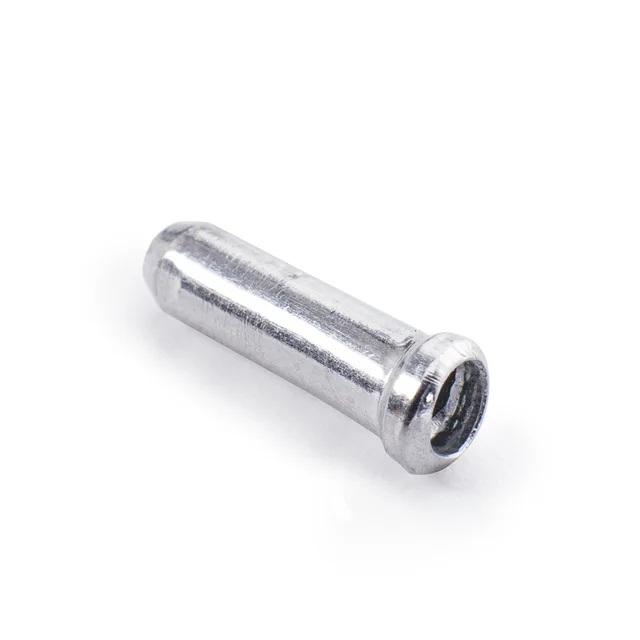 10pcs Silver 10 шт., ZTTO, MTB, для шоссейного велосипеда, Внутренний провод, торцевые колпачки, тормозной переключатель, трос, наконечники, провод, тормоз, переключатель, щипцы, Аксессуары для велосипеда - Цвет: 10pcs Silver