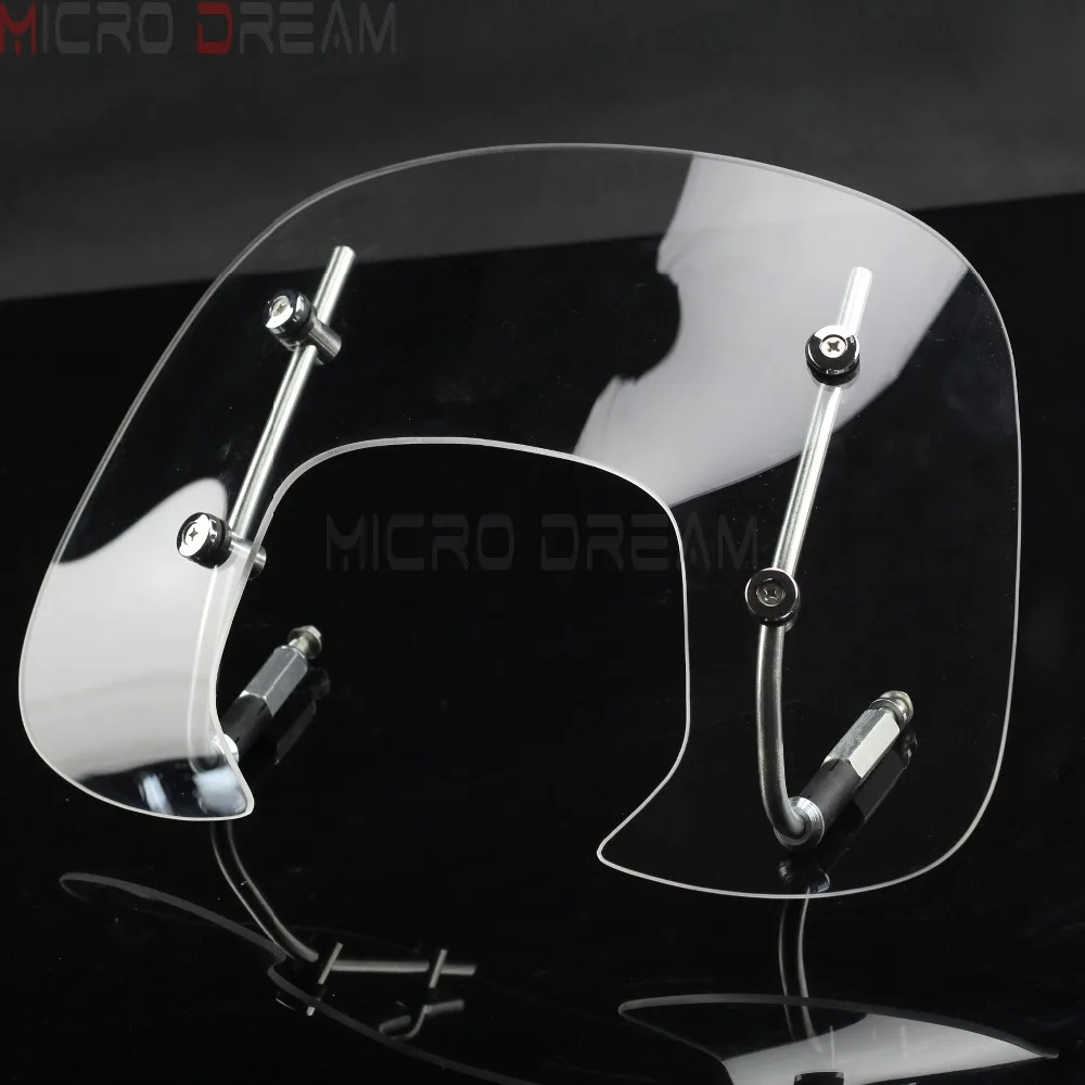 Самокаты Flyscreen Обтекатели ветра с кронштейном для Vespa Sprint 150cc прозрачный обтекатель ветрового стекла