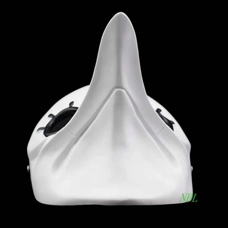 Белая Венецианская маска с длинным носом для косплея вечерние маскарадные маски