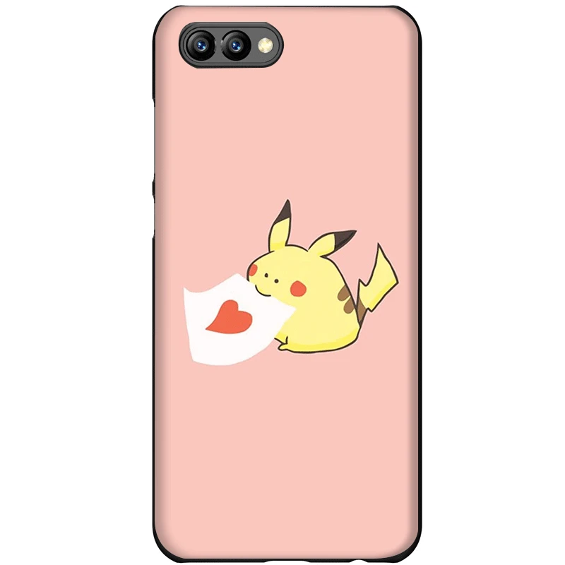 Чехол из ТПУ с милым мультяшным Пикачу для Huawei P30 P8 P9 P10 P20 Pro Lite Mini P Smart Cover Protection |