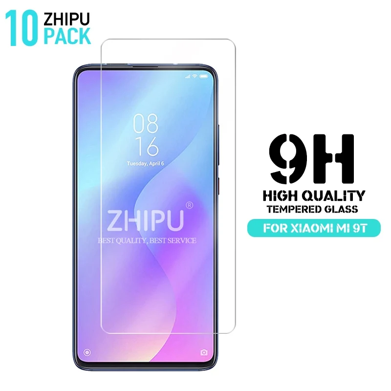 10 шт закаленное стекло для Xiaomi mi 9Т Защитное стекло для экрана 2.5D 9H Pre mi um закаленное стекло для Xiaomi mi 9Т