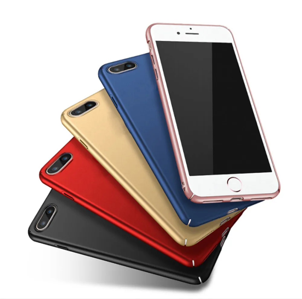 Ударопрочный жесткий чехол для Apple iPhone X XS ультра тонкий ПК матовый защитный 6 6s 7 8