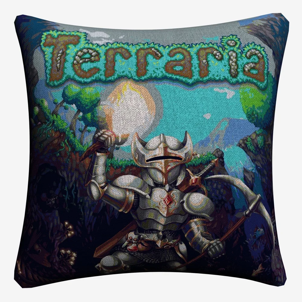 Terraria видео игры работа декоративные хлопок белье Чехлы для подушек 45x45 см диван наволочка на подушку для стула домашний декор Almofada