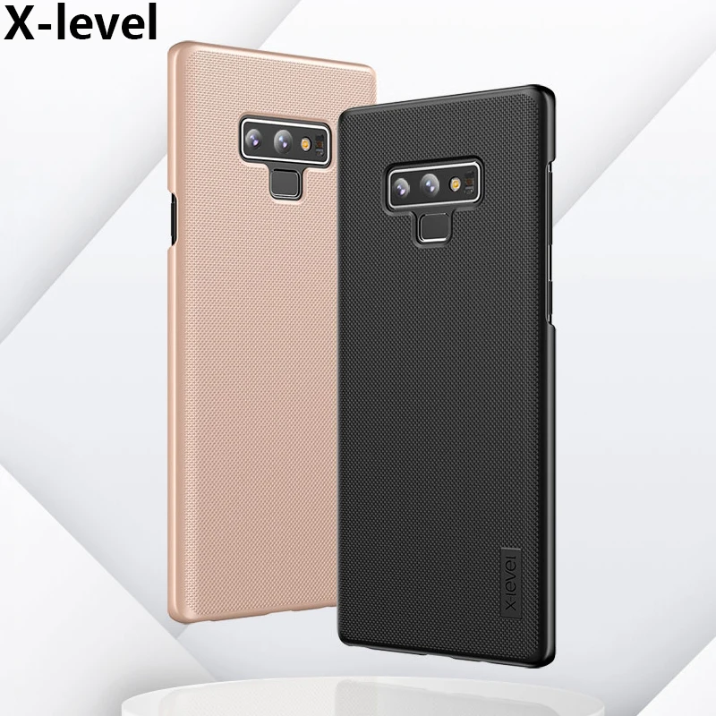 Чехол X Level для Samsung Note 9 роскошный тонкий матовый жесткий пластиковый защитный