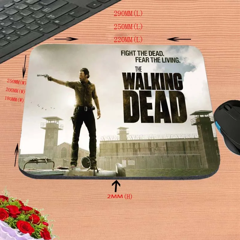 Роскошная печать 4 шт. Ходячие мертвецы не открывать его ноутбук Специальный