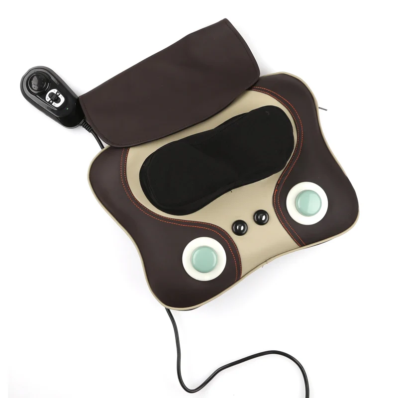 Электрическое Расслабление шеи массажная подушка для спины разминающий