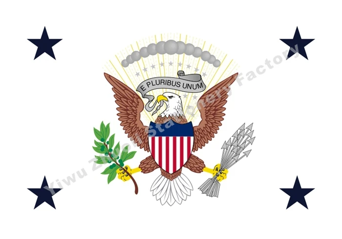 

US Vice President Flag 150X90cm (3x5FT) 120g 100D Polyester Free Shipping