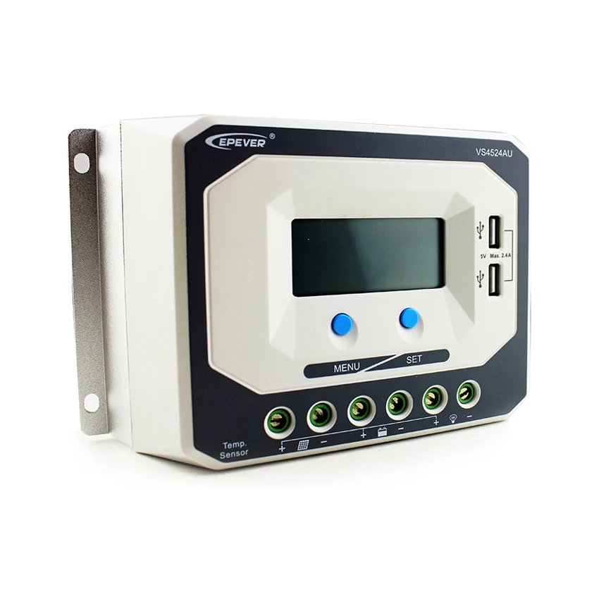 1 шт. x VS4524AU 45A 12В 24В EPSolar PWM Viewstar комплект солнечной системы контроллеры ЖК дисплей