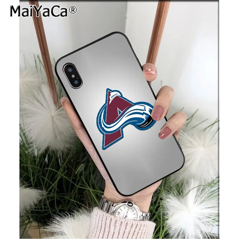 MaiYaCa Colorado Avalanche Силиконовый ТПУ мягкий черный чехол для телефона для iPhone 8 7 6 6S Plus 5 5S SE XR X XS MAX Coque Shell - Цвет: A10