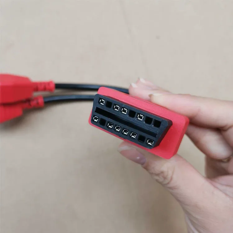 Быстрая доставка программного кабеля для Chrysler с разъемом 12+8 для Autel DS808 Maxisys 906 908 PRO ELITE адаптер Chrysler.