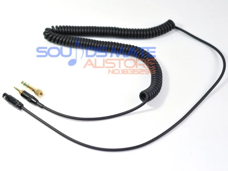 Универсальные Сменные спиральные наушники DJ кабель провод для ISK HD 9999 HP 980 880 1 3