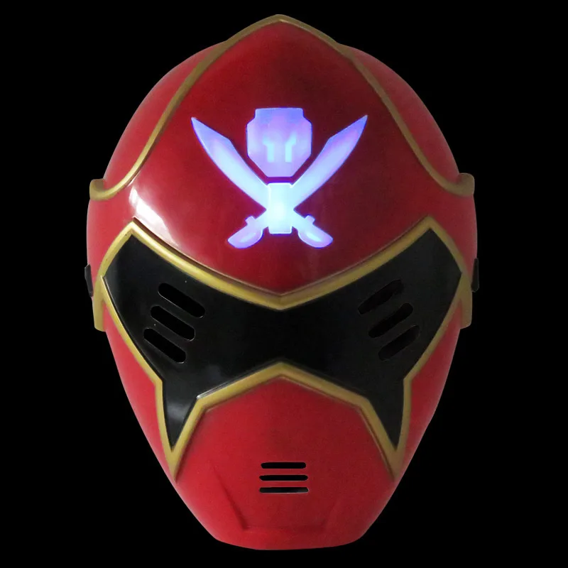 Новый Косплэй Изящные светящиеся kaizouku sentai gokaiger маска фестиваль вечерние костюм