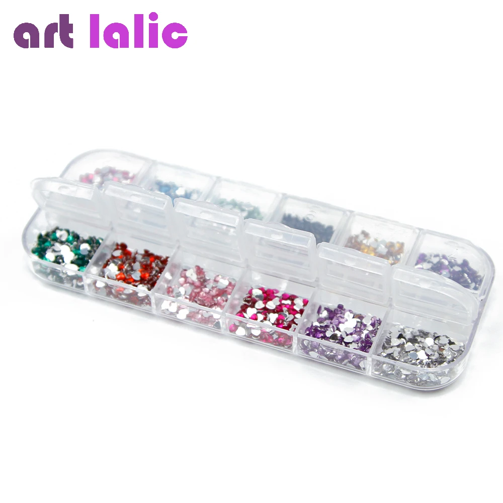3000 шт. украшения для ногтей в форме сердца|nail art gems|crystal rhinestone nail artrhinestone |