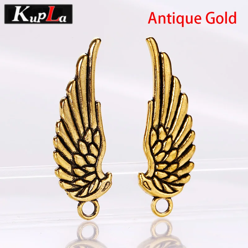 Подвески в виде крыльев Ангела Kupla металлические подвески из сплава цинка для