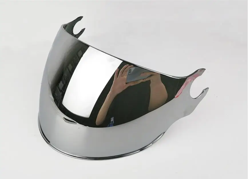 LS2 OF562 шлем Дополнительные линзы Серебряный кольца с цветным черный край козырек