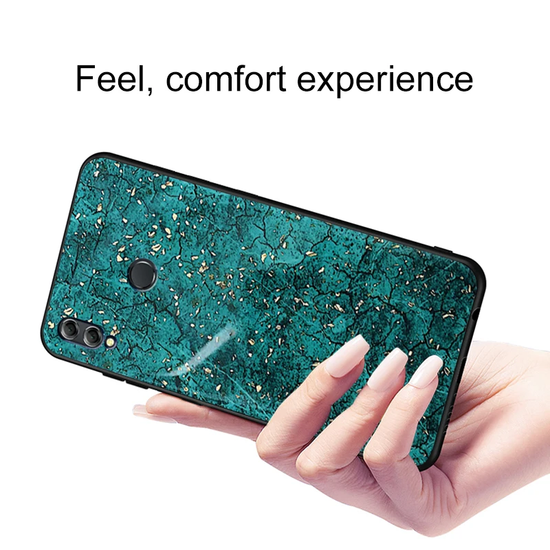 Honor 9 lite Роскошный чехол для телефона для huawei honor 8x 8c max 10 lite светильник из золотой фольги блестящий чехол под мрамор оболочка honer 8x9 lite coque