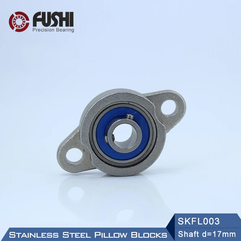 SKFL003 подшипник вал 17 мм (1 шт.) SSKFL003 подушка из нержавеющей стали Блок S KFL003