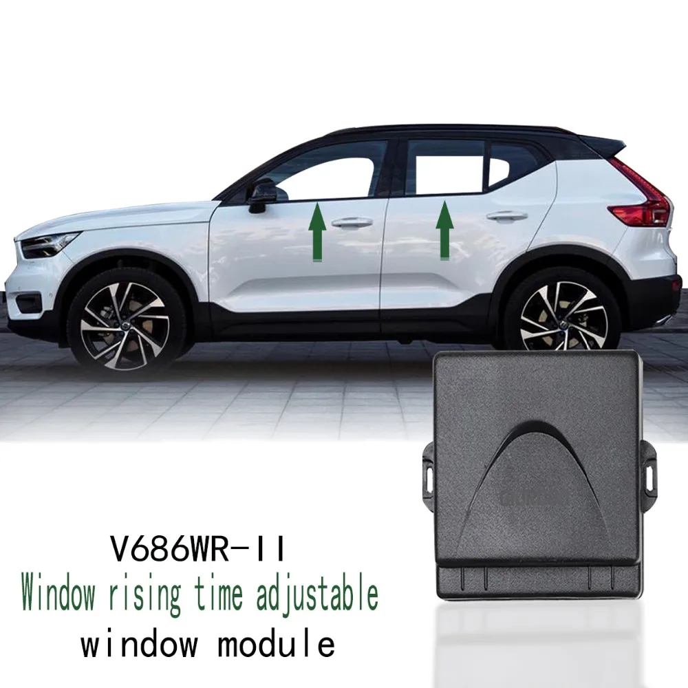 Универсальный 12V Автоматический 4 дверный Полезные автомобильный оконный модуль