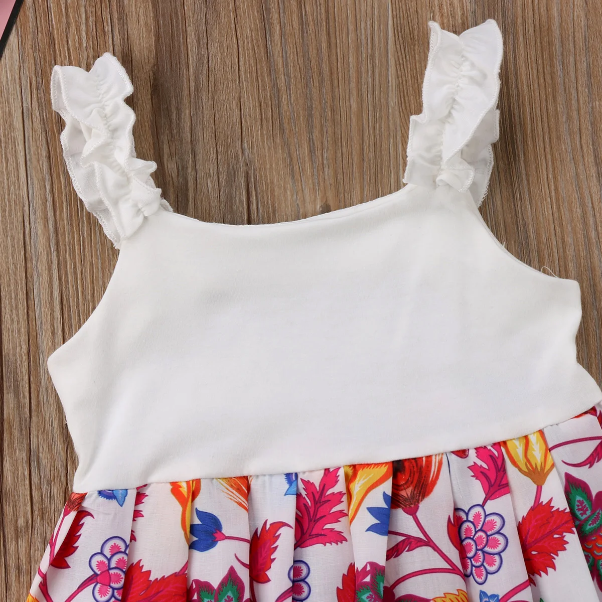 2018 Фирменная новинка детские для маленьких Обувь девочек одежда с цветочным