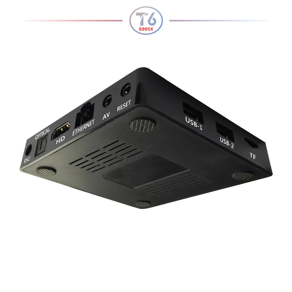 moonbro T6 Android 7.1 TV BOX 2GB 16GB 4K Amlogic S905X Quad Core 64Bit H.265 VP9 WiFi Smart Box | Электроника