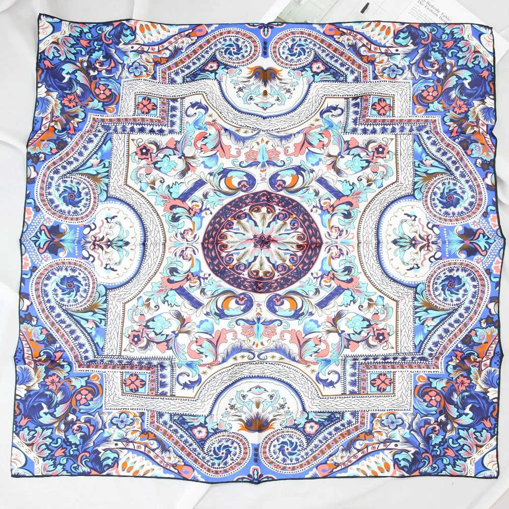 Элегантный шарф ручной работы из 100% саржевого шелка | Аксессуары для одежды