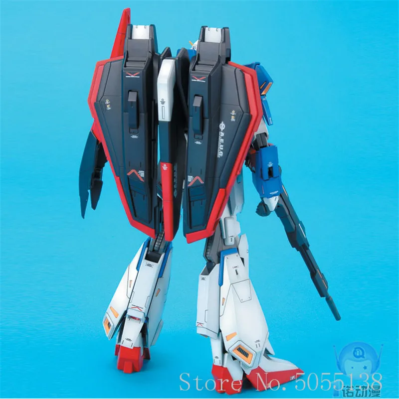 Bandai Gundam модели в наличии на складе сборе 39597 мг 1/100 зет воина гундама Z Ver.2.0 робот