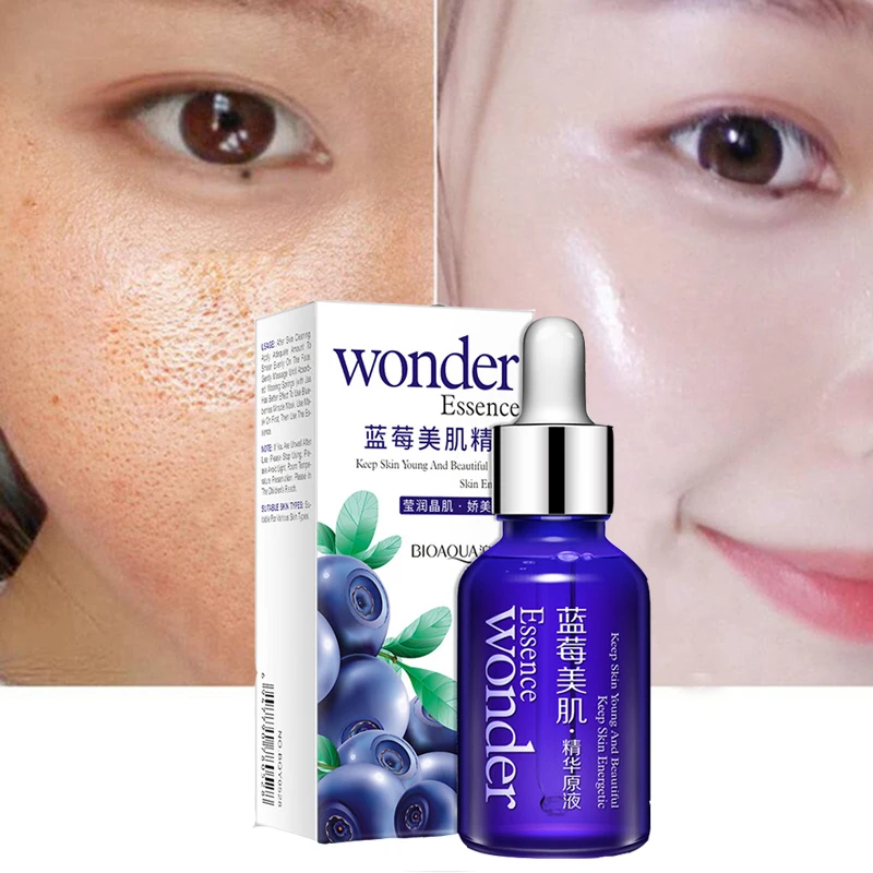 Масляный праймер для макияжа с защитой от пор экстракт черники жидкий