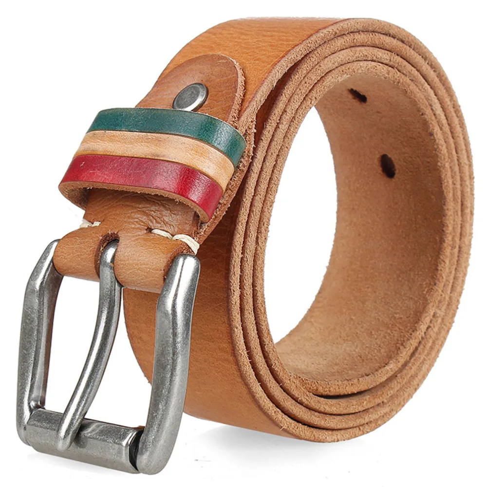 Ремень FAJARINA из воловьей кожи в стиле ретро ширина 3 8 см|belt strap|leather belt strapstrap male |