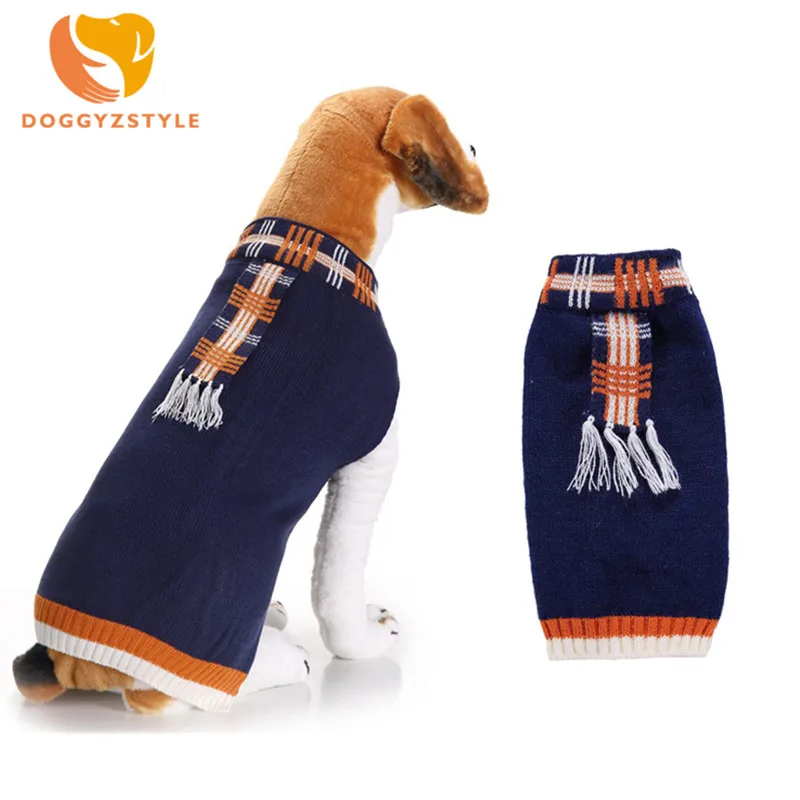 Рождественский свитер DOGGYZ в новом стиле для собак зимнее пальто рождественские