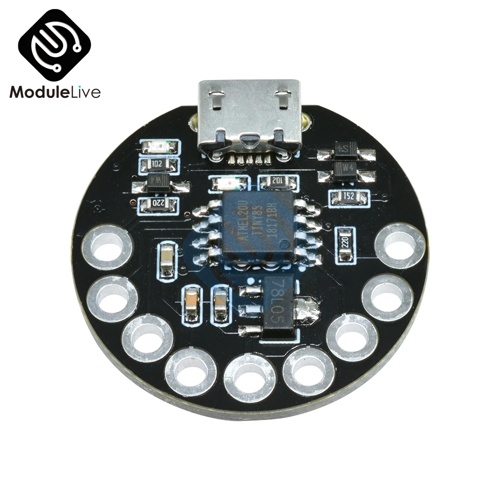 Micro USB LilyTiny LilyPad ATtiny85 макетная плата носимый модуль для Arduino программируемый SRAM Digispark CJMCU устройство Nano
