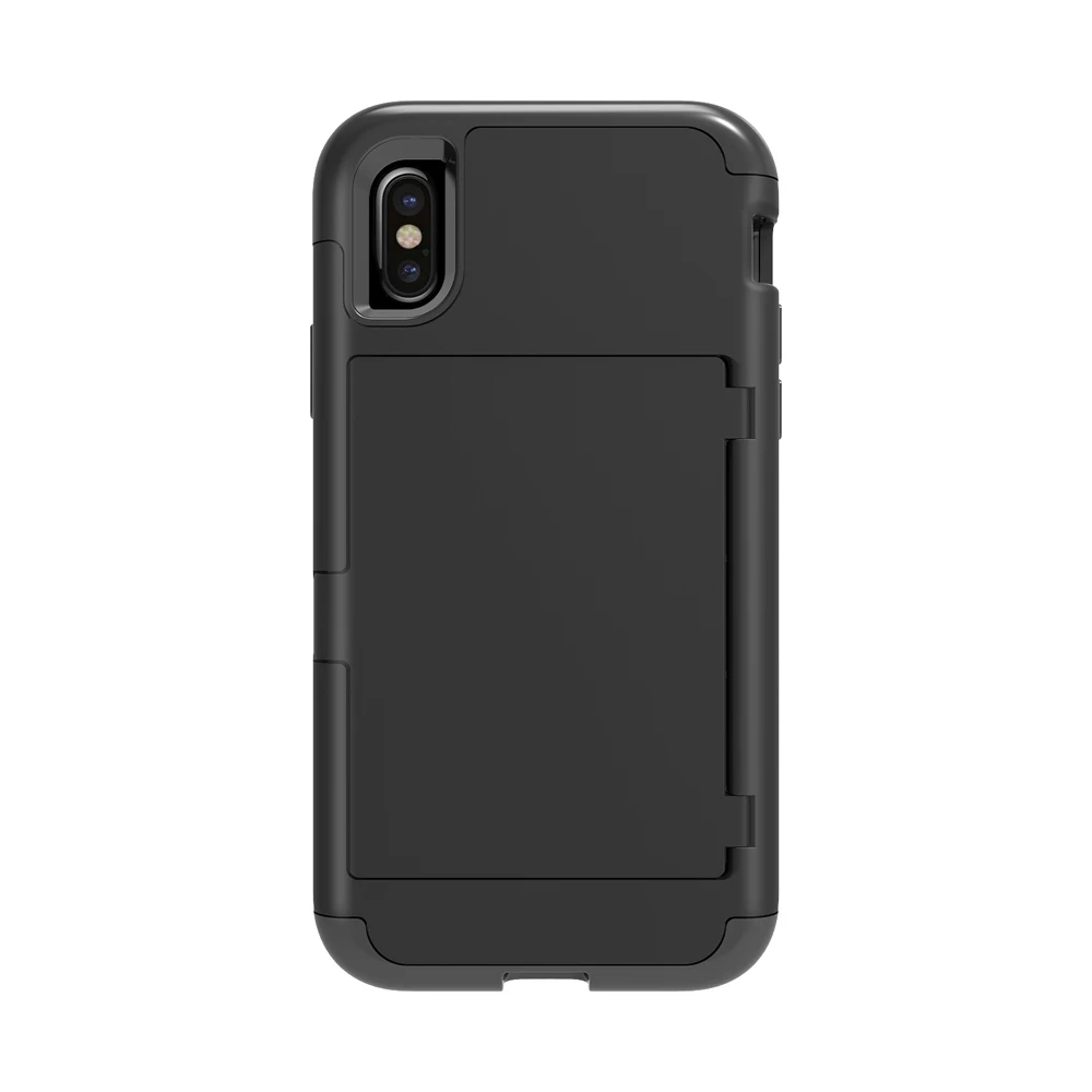Для iPhone 7 7plus зеркальный чехол, ударопрочный чехол для телефона с отделением для карт, сверхпрочный чехол для iPhone 6 6S 6Sp 8 8 plus, полная защита