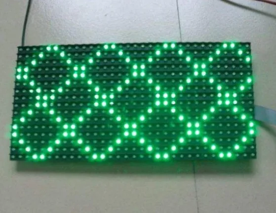 P10 один зеленый наружный светодиодный модуль HUB12 определение интерфейса SMD (1G) 320*160