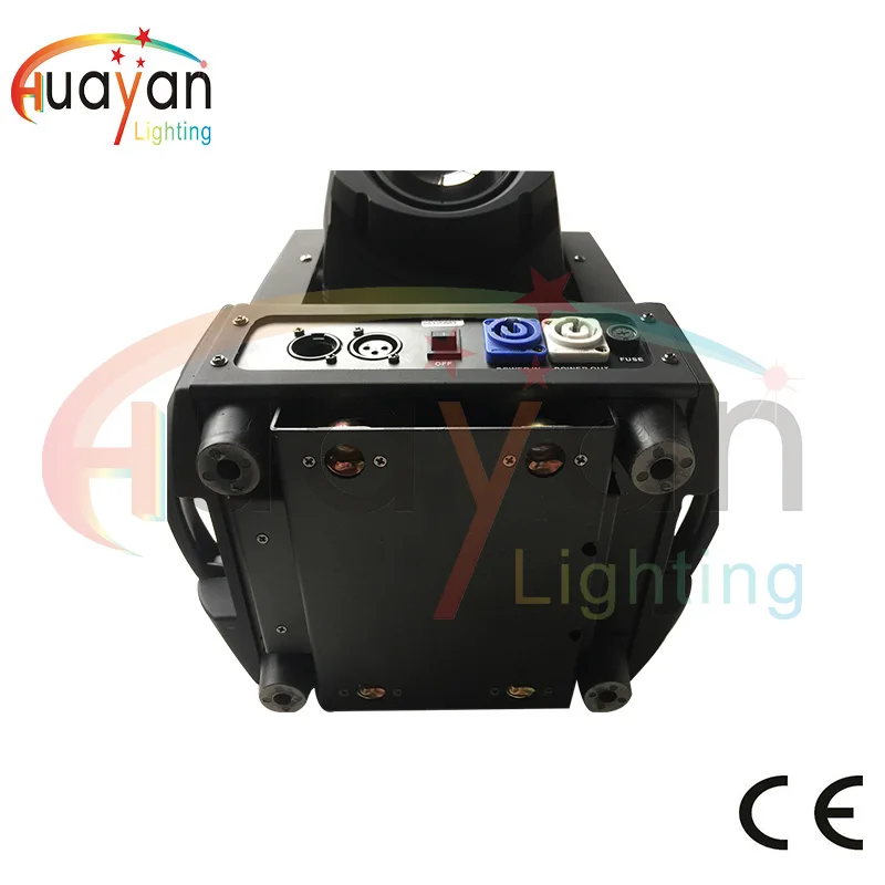 2 шт./лот компактный 200 Вт Светодиодный луч моющийся moving head light Gobo Spot 2в1