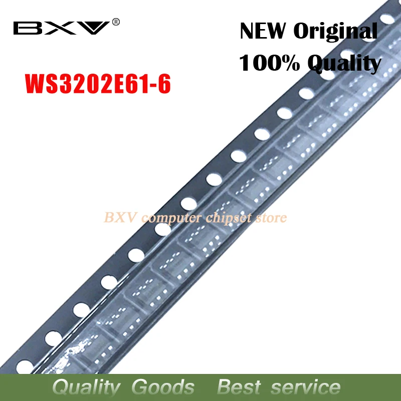 10 шт. WS3202E61-6 WS3202E SOT23-6 новый оригинальный WS3202E61-6/TR Бесплатная доставка |