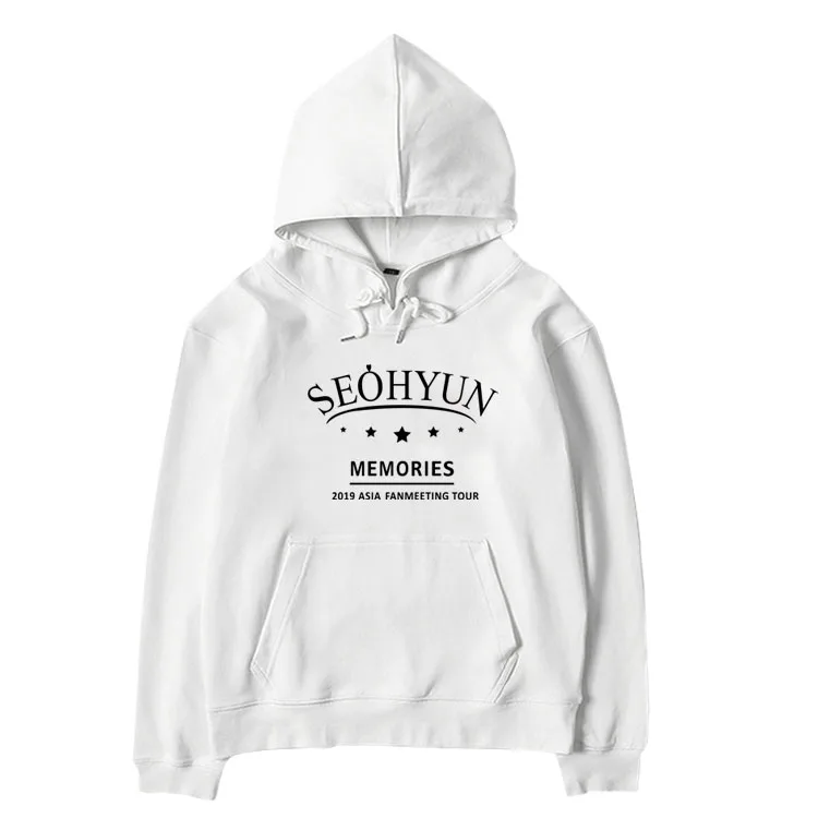 Поколение Kpop для девочек Seohyun MEMORIES ASIA TOUR FAN флисовые/тонкие толстовки с одинаковым