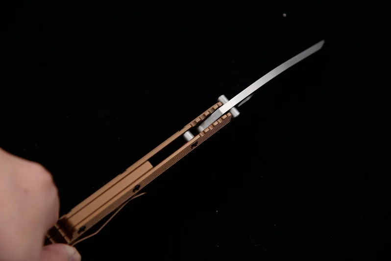 JUFULE stride SMF TC4 титановая ручка D2 лезвие шарикоподшипник складной охотничий кемпинг открытый Тактический Многофункциональный инструмент EDC кухонный нож