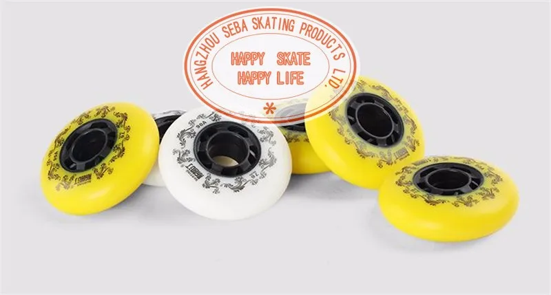 Japy Skate 90A колеса для роликовых коньков слалом тормозной ролик скейт колеса для уличных раздвижных роликовых коньков