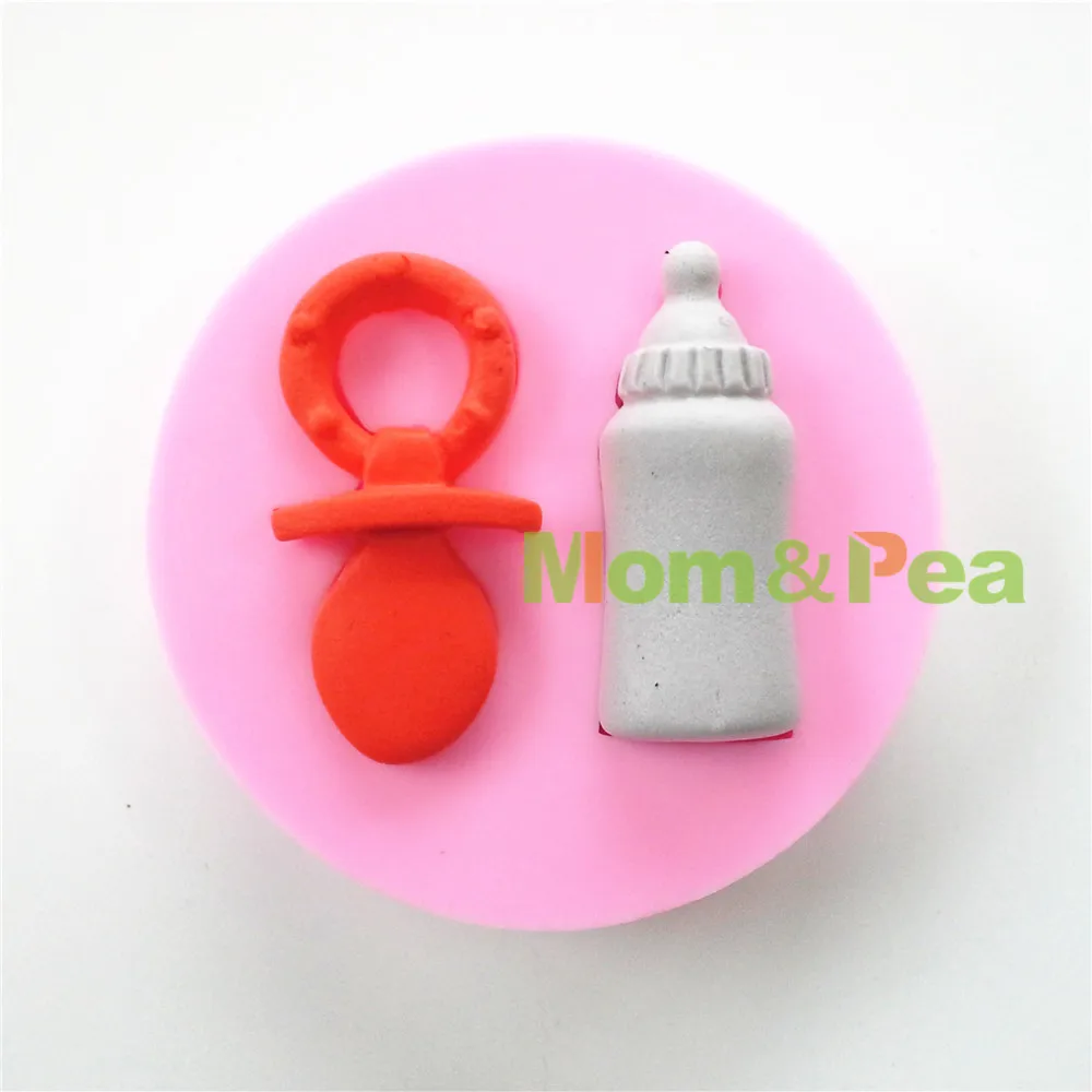 0704 Бесплатная доставка силиконовая форма в форме молочной бутылки Mom &amp Pea