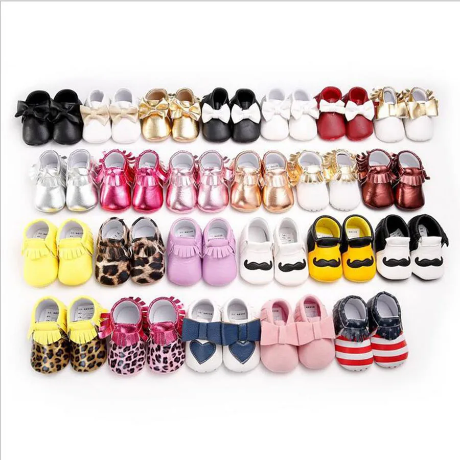 Детские мокасины из искусственной кожи с бахромой для новорожденных мальчиков и