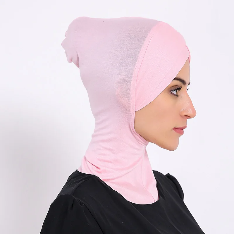 Women Hijab Muslim Head Covering Pure Color Folding Scarf Modal Summer Plain Soft Female Wrap 40*25cm |