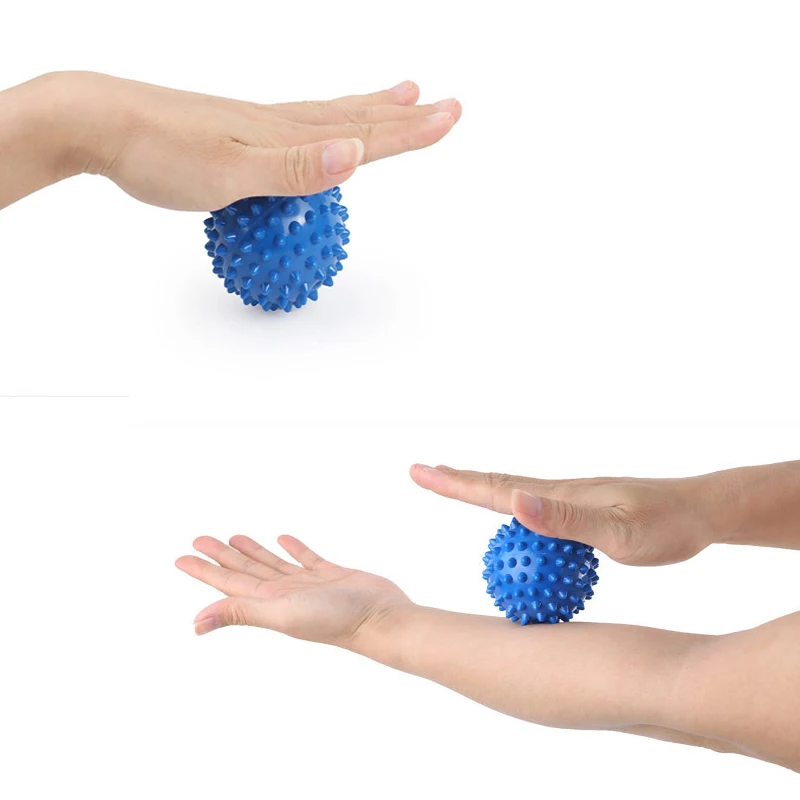 Расслабление мышц таза упражнения Спортивные Фитнес Массаж ног мяч Ежик тела