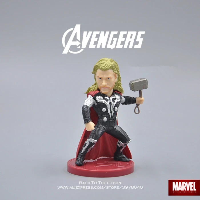 Дисней Мстители marvel 5 см Q версия экшн фигурки осанка коллекция украшений Аниме