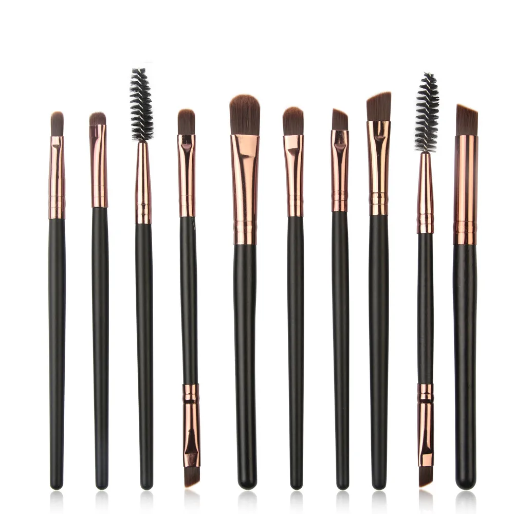 MAANGE 10PCS High-grade Synthetic Fibers Makeup Brushes Blusher Eye Shadow Brush Set Kit pincel maquiagem Make Up | Макияж